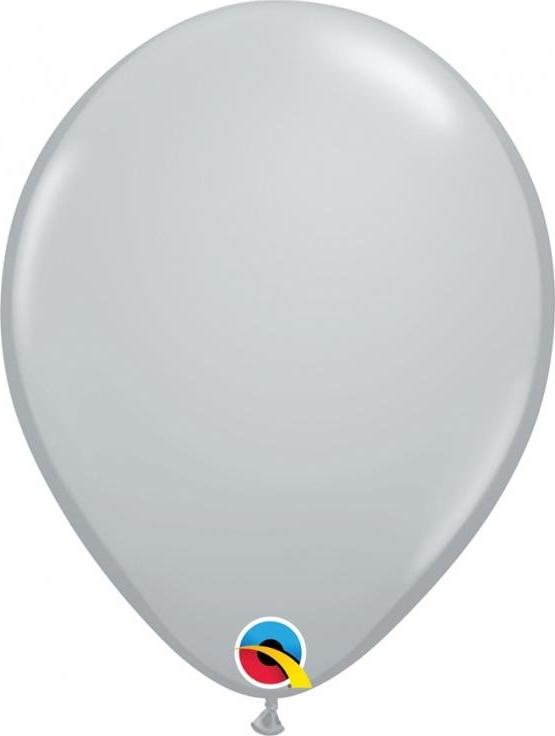 Qualatex Balón QL 5", pastelově šedý / 100 ks.