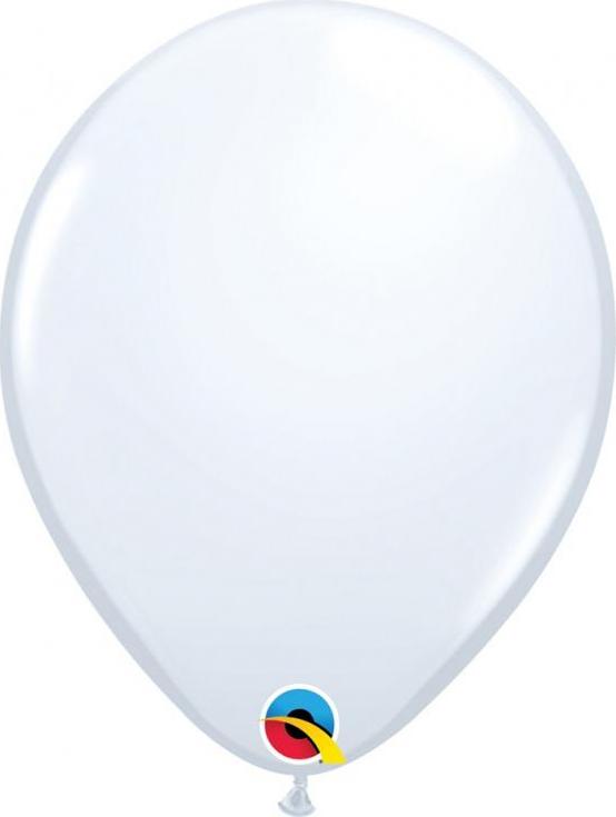 Qualatex Balón QL 11", pastelově bílý / 100 ks.