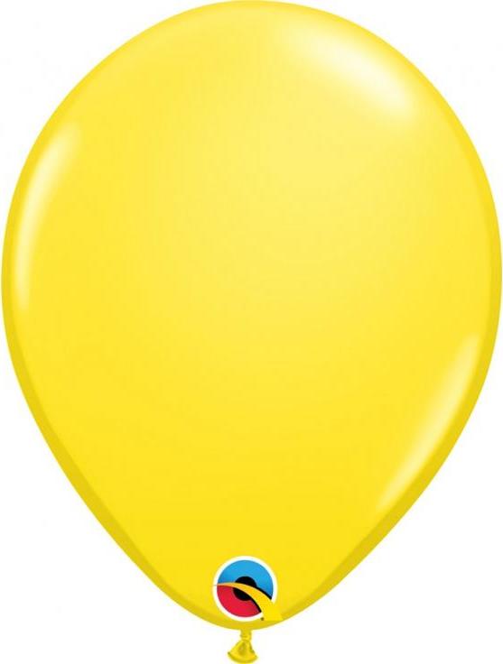 Balón QL 11", pastelově žlutý / 100 ks.