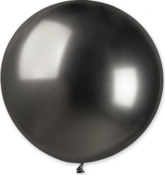 Balón GB30, lesklý míč 0,80 m - grafit 90