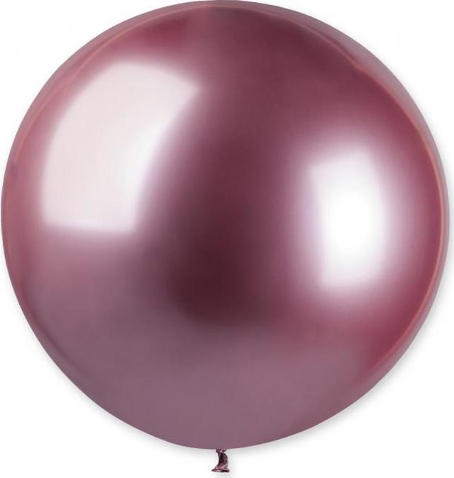 Balón GB30, lesklý míč 0,80 m - růžový 91