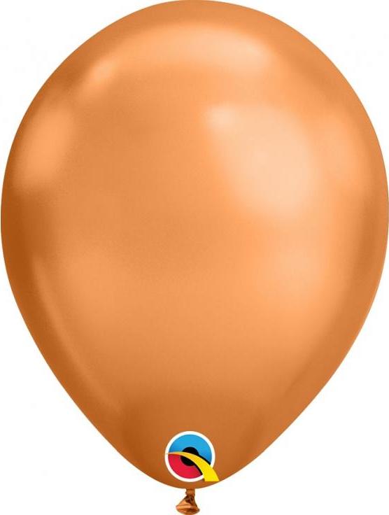 Qualatex Balón QL 11" měděný chrom / 100 ks.