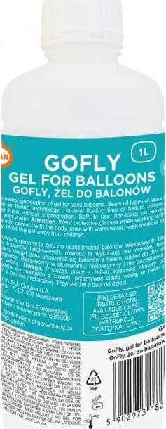 GoFly, balónkový gel, 1,00l