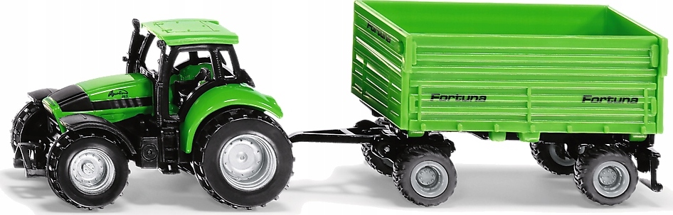 Traktor SIKU DEUTZ-FAHR s prívesom Fortuna