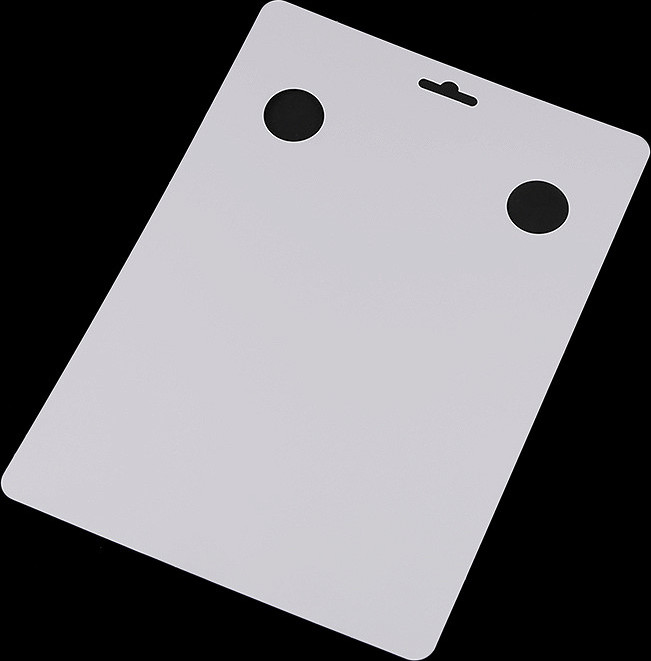 Karta k vystavení šátků 21x29,7 cm Varianta: bílá, Balení: 100 ks