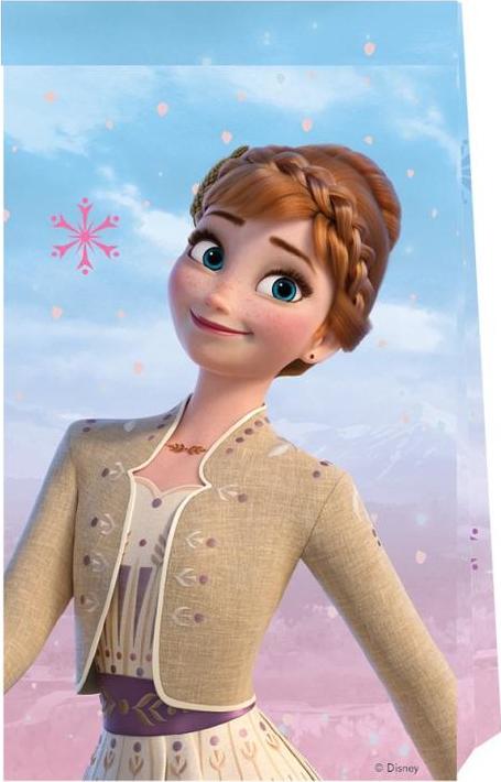 Procos Frozen 2: Papírové sáčky Wind Spirit, 4 ks.