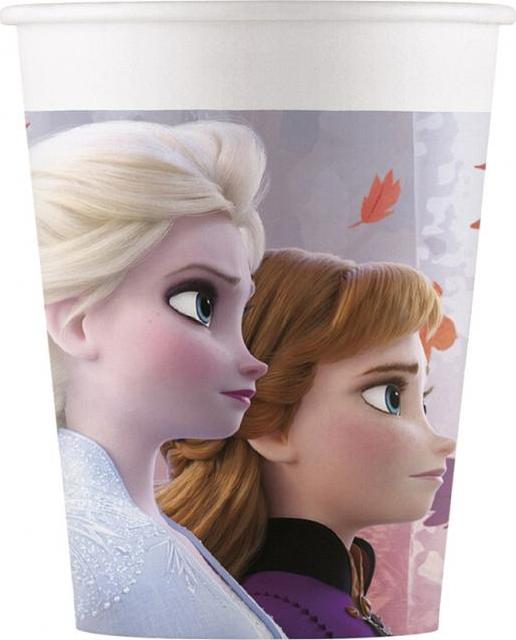 Procos Papírové kelímky (WM), Frozen 2 (Disney), 200 ml, 8 ks (štítek SUP)