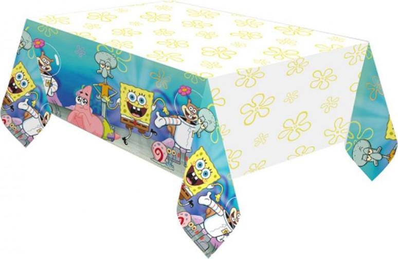 Amscan Papírový ubrus SpongeBob 120 x 180 cm