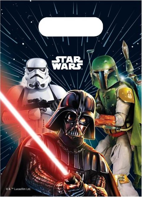 Procos Dárkové tašky Star Wars Galaxy, 6 ks.