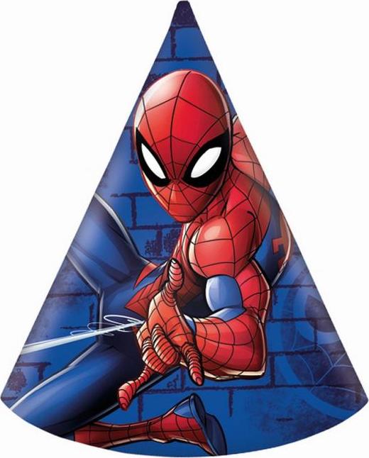 Procos Papírové čepice "Spiderman Team Up", 6 ks.