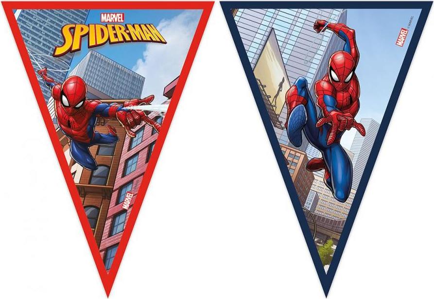 Procos Banner "Spiderman Crime Fighter", vlajky (FSC papír)