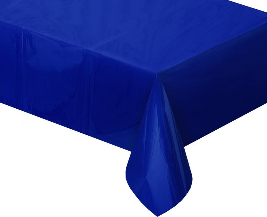 Godan / decorations B&C fóliový ubrus, metalická modrá, 137x183 cm