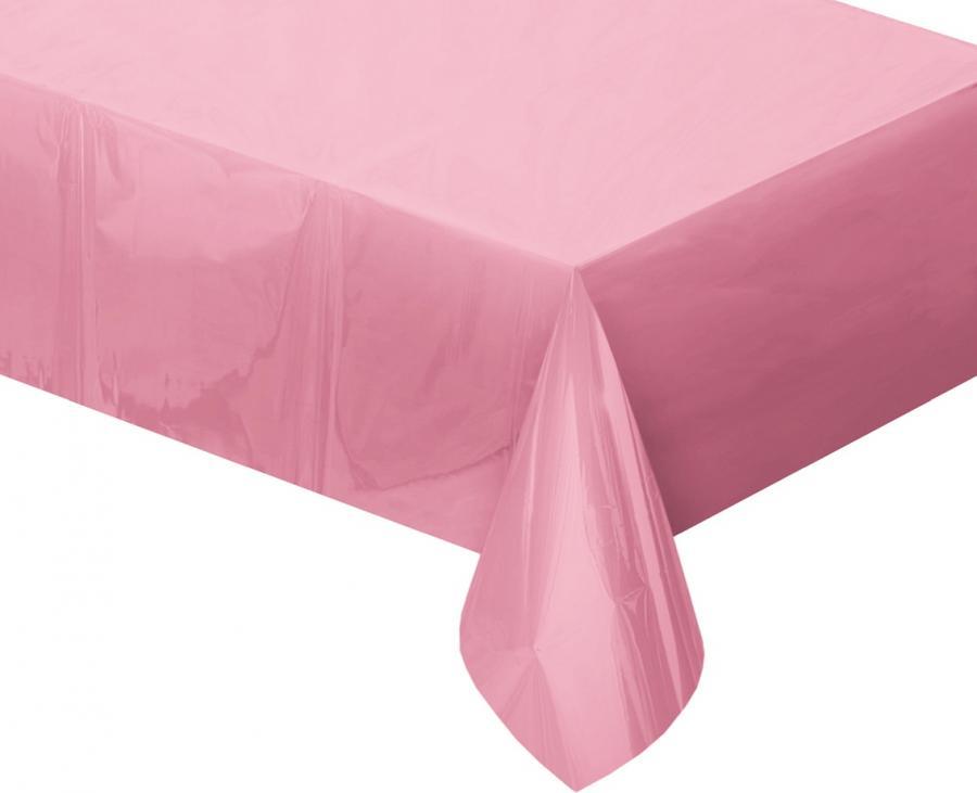 Godan / decorations B&C fóliový ubrus, metalicky růžový, 137x183 cm