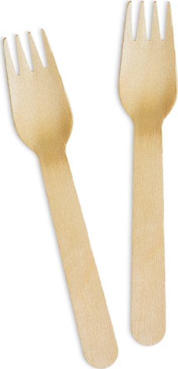 Eko kolekce "Wooden forks", 100 ks.