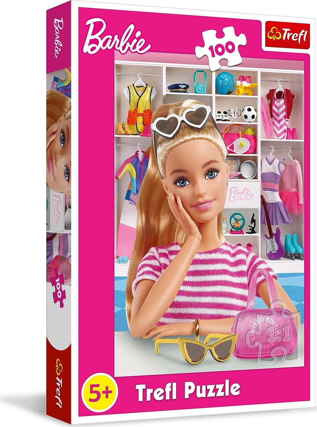 TREFL Puzzle Seznamte se s Barbie 100 dílků 41x27,5cm