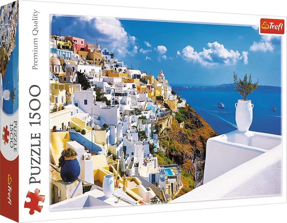 TREFL Puzzle Santorini, Řecko 1500 dílků