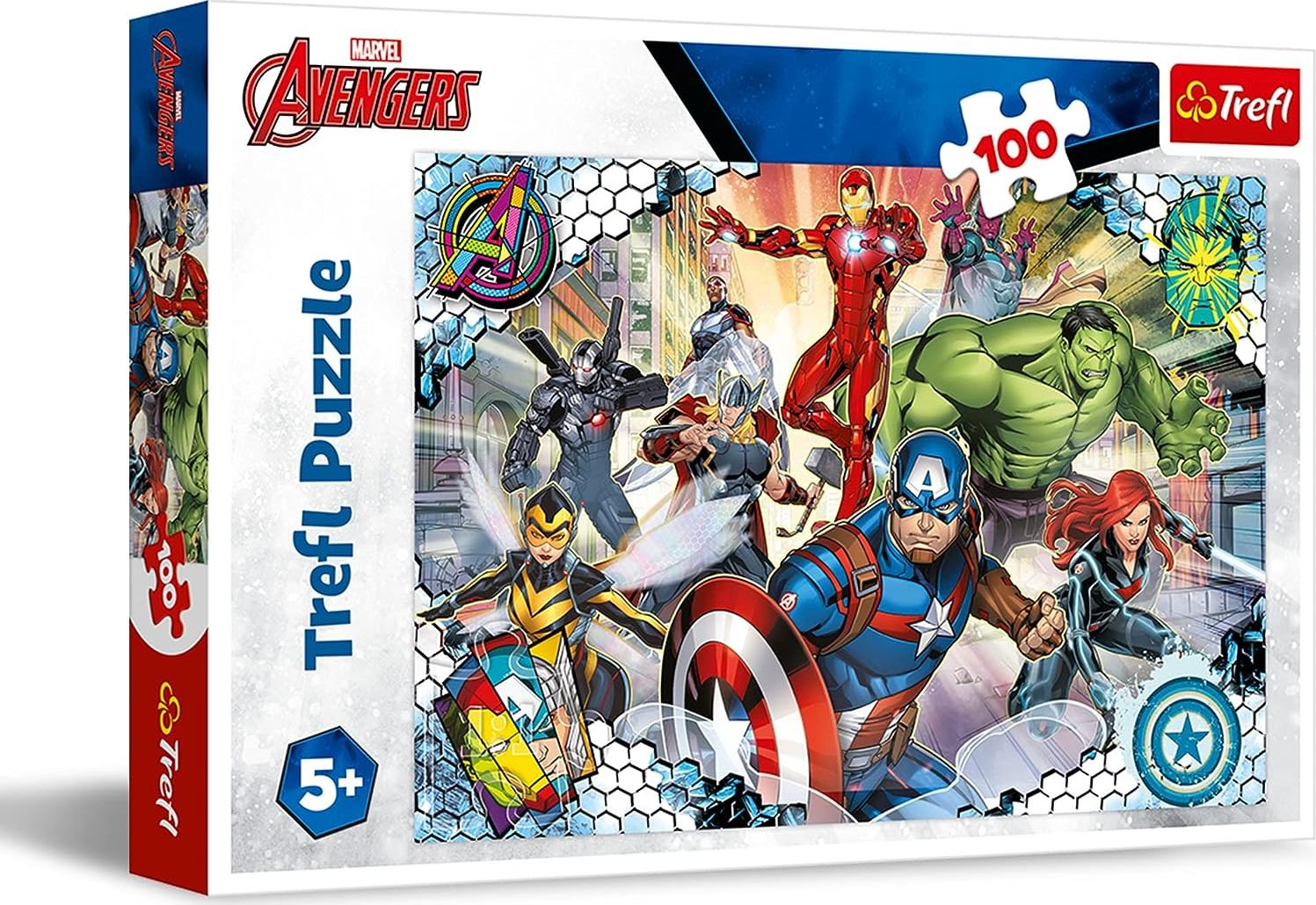 TREFL Puzzle Slávni Avengers 100 dielikov