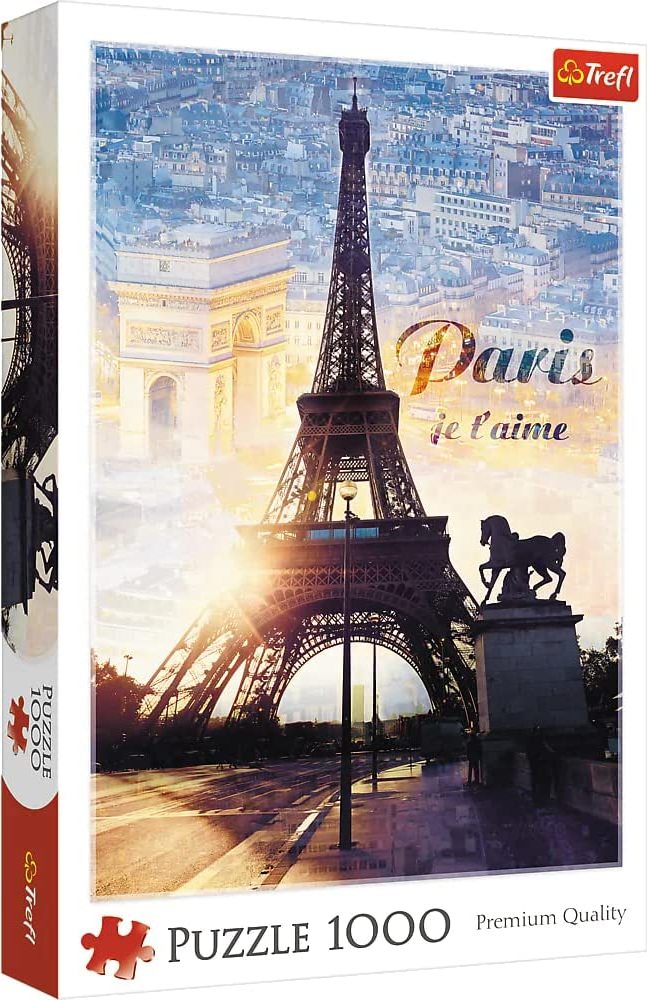 TREFL Puzzle Paříž za úsvitu 1000 dílků