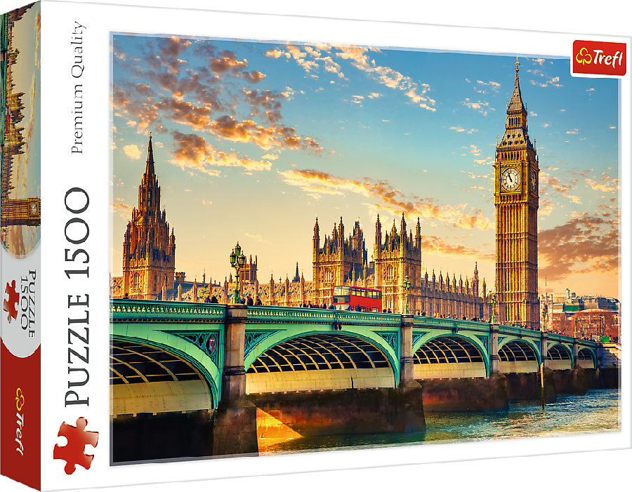 TREFL Puzzle Londýn, Velká Británie 1500 dílků