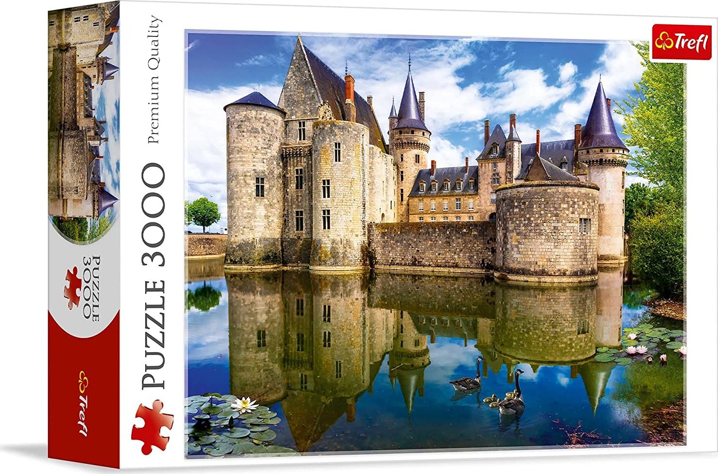 TREFL Puzzle Zámek Sully-sur-Loire, Francie 3000 dílků