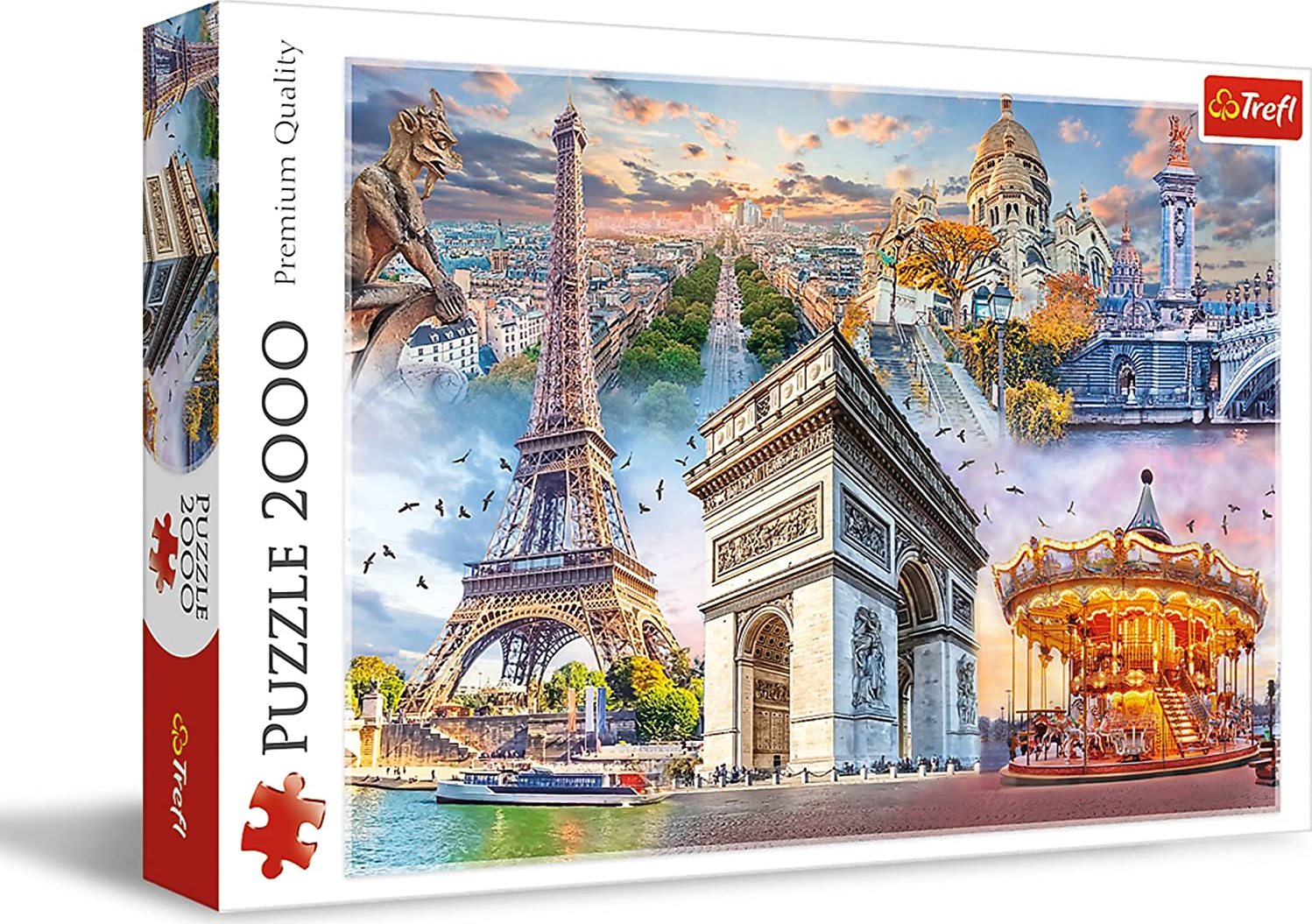 TREFL Puzzle Víkend v Paříži 2000 dílků