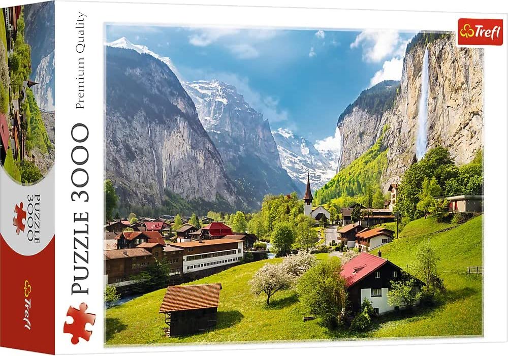 TREFL Puzzle Švýcarsko Lauterbrunnen 3000 dílků