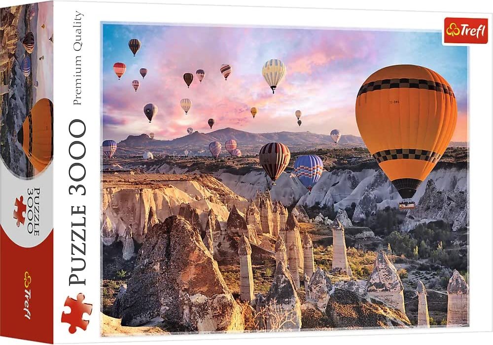 TREFL Puzzle Balóny nad Kappadokií, Turecko 3000 dílků
