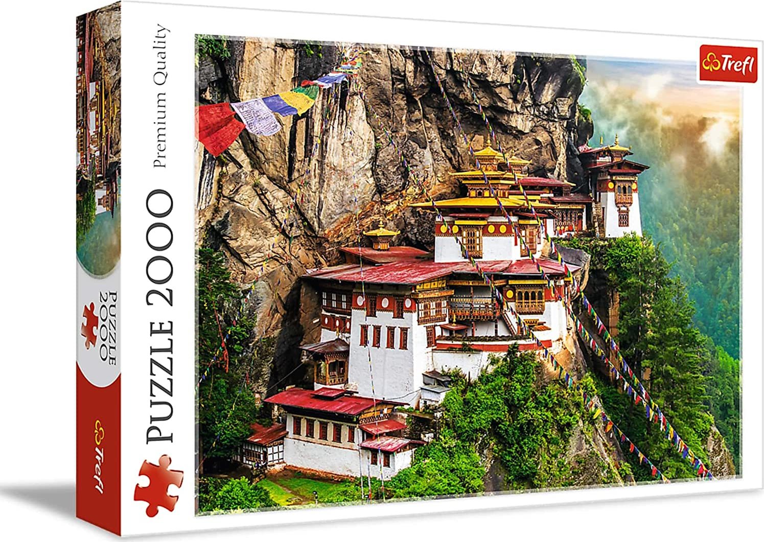 TREFL Puzzle Tygří hnízdo, Bhútán 2000 dílků