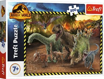 TREFL Puzzle Jurský svět dinosaurů 200 dílků