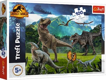 TREFL Puzzle Jurský svět Nadvláda 100 dílků