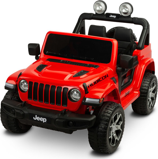 Toyz TERÉNNÍ VOZIDLO NA BATERIE JEEP RUBICON ČERVENÝ