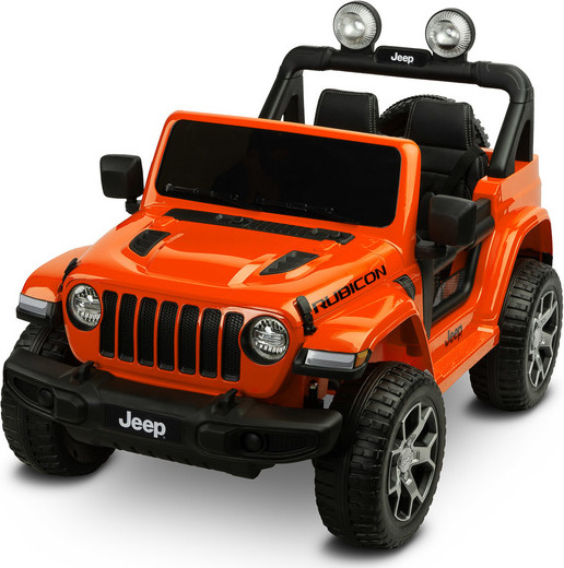 Toyz TERÉNNÍ VOZIDLO NA BATERIE JEEP RUBICON ORANŽOVÁ