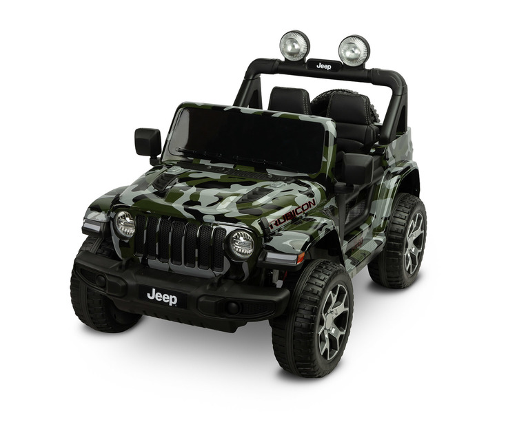 Toyz TERÉNNÍ VOZIDLO NA BATERIE JEEP RUBICON CAMO