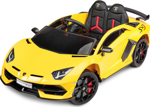 VOZIDLO NA BATÉRIE. LAMBORGHINI ŽLTÉ
