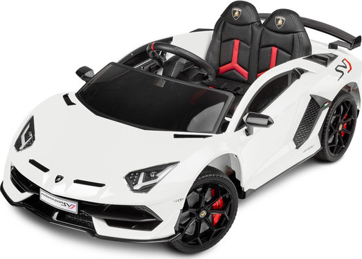 VOZIDLO NA BATÉRIE. LAMBORGHINI Biele