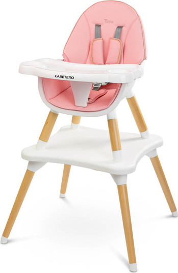 Jedálenská stolička CARETERO TUVA pink