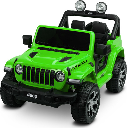 Toyz TERÉNNÍ AUTO JEEP RUBICON NA BATERIE Zelené