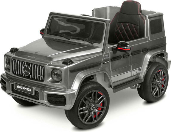 Toyz AUTO MERCEDES BENZ G63 AMG NA BATERIE Stříbrný