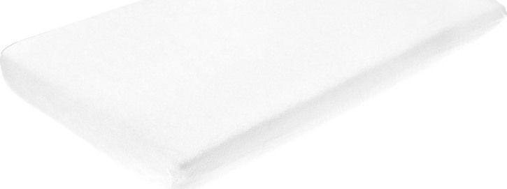 Sensillo Prostěradlo do postýlky froté 120x60 cm bílé