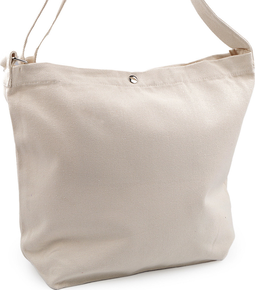 Textilní taška bavlněná k domalování / dozdobení 36x45 cm Varianta: 1 režná světlá, Balení: 1 ks