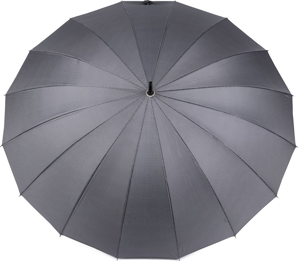 Velký rodinný vystřelovací deštník Varianta: 2 šedá světlá, Balení: 1 ks