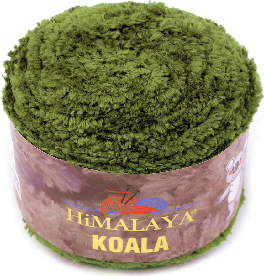 Pletací příze Himalaya Koala 100 g Varianta: 5 (75736) zelená, Balení: 1 ks