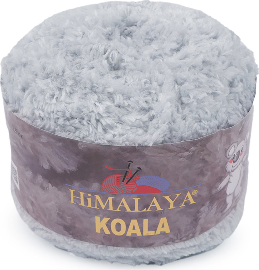 Pletací příze Himalaya Koala 100 g Varianta: 9 (75706) šedá nejsvětlější, Balení: 1 ks