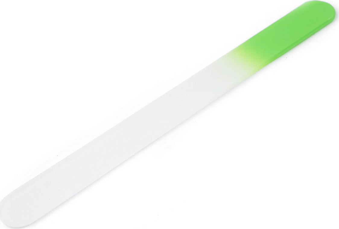 Skleněný pilník 19,5 cm Varianta: náhodná barva, Balení: 1 ks
