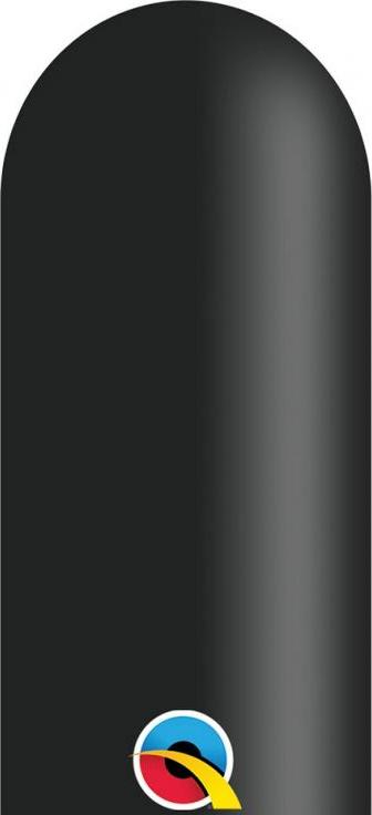 Balon QL modelovací hmota 350, pastelově černá / 100 ks ST ASSORT