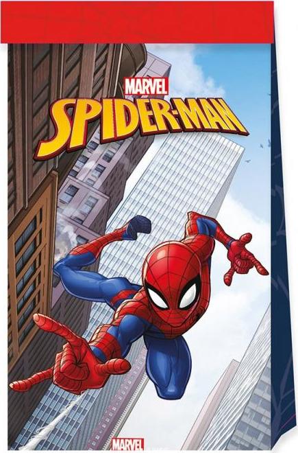Procos Dárkové tašky Spiderman Crime Fighter, 4 ks.