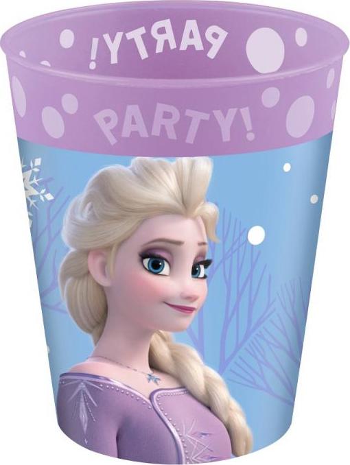 Procos Frozen II Wind Spirit Decorata Party Disney opakovaně použitelný hrnek, 1 ks.