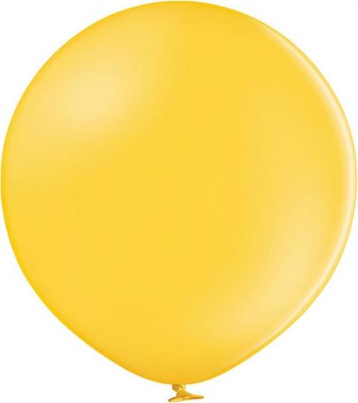 D5 Pastelové zářivě žluté balónky, 100 ks.