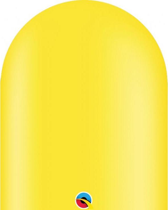 Balónek QL modelovací hmota 646, pastelově žlutá / 50 ks.