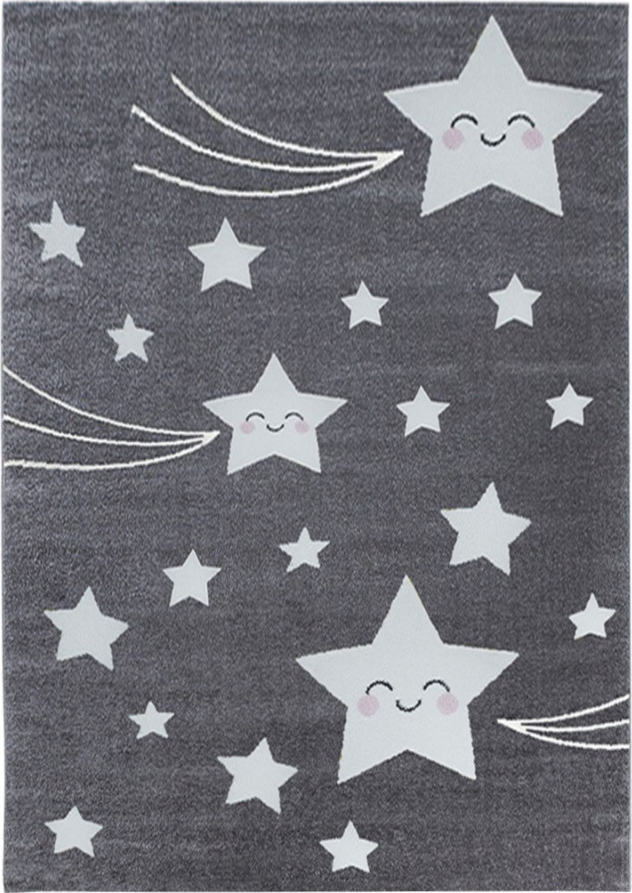Ayyildiz koberce Dětský kusový koberec Kids 610 grey Rozměry koberců: 120x170